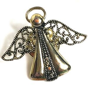 VINTAGE Guardian Angel Tack Pin
